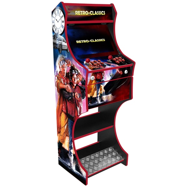 2 Player Arcade Machine - Back to The Future Mix